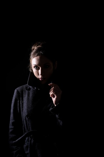 sidelit portrait